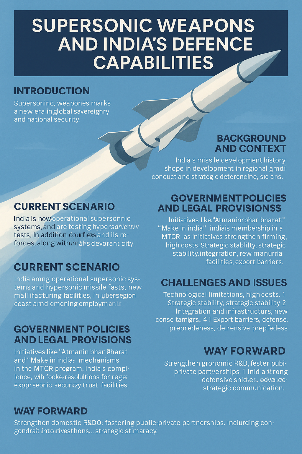Supersonic Weapons and India’s Defence Capabilities