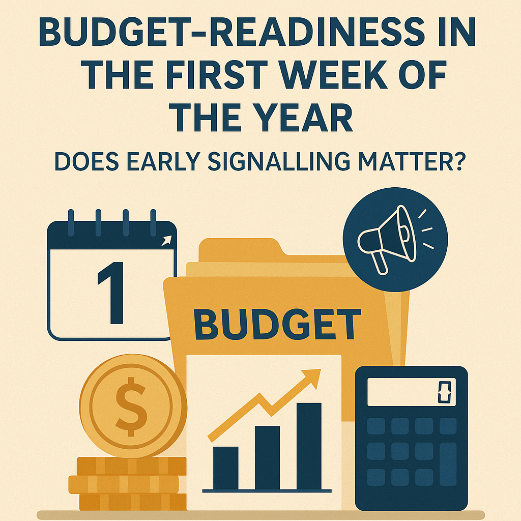 Budget-Readiness in the First Week of the Year Does Early Signalling Matter